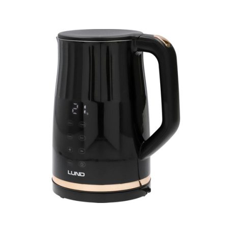 LUND elektromos vízforraló 1,7 liter  fekete