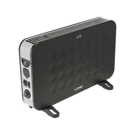 LUND elektromos konvektor 2000W fekete