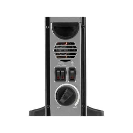 LUND elektromos konvektor 2000W fekete