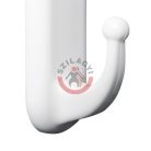 Műanyag fali kampó  csavaros 3 db