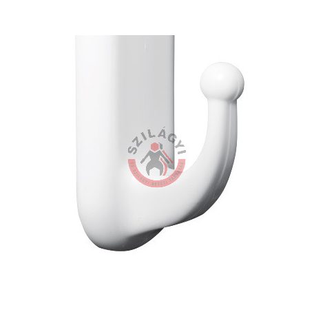 Műanyag fali kampó  csavaros 3 db