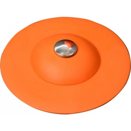 Univerzális mosogató dugó szilikonos narancssárga