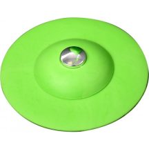 Univerzális mosogató dugó szilikonos zöld