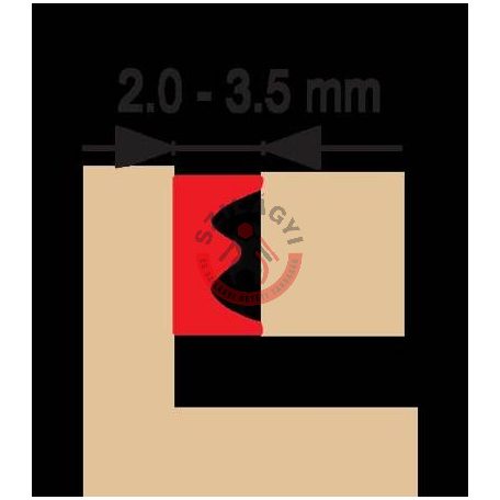 Tömítő szalag "E" barna 150 m