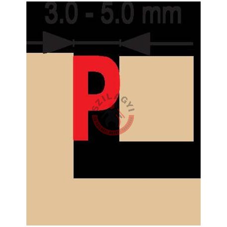 Tömítő szalag "P" barna 100 m