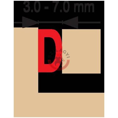 Tömítő szalag "D" barna 100 m