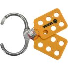 Lakatolható csatos zár 48 mm Alu