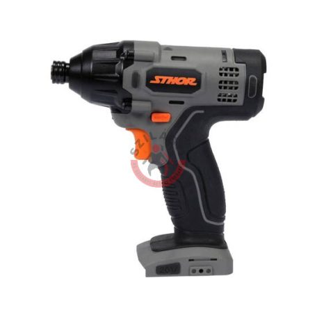 STHOR akkus ütvecsavarozó 1/4" 20V 150 Nm (akku és töltő nélkül)