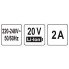STHOR töltő 20V 2 A 78250, 78252 termékhez