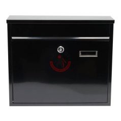 Postaláda   310x360x100  fekete