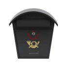 Postaláda   380x320x105  szürke