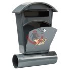 Postaláda   480x280x80   szürke