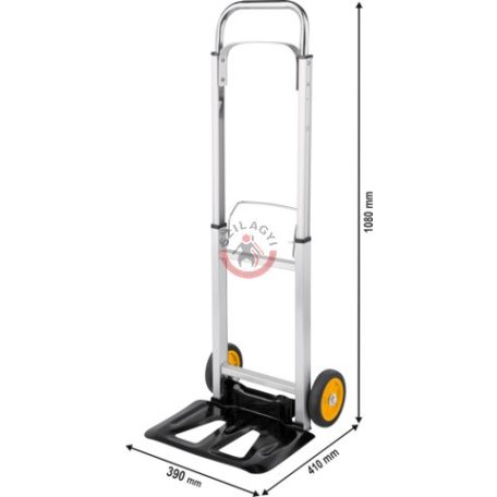 Összecsukható molnárkocsi 90kg 355x240mm