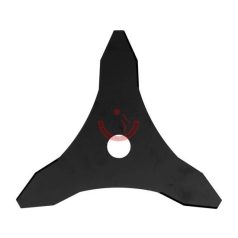 Háromágú bozótvágó kés 250 mm x 25,4 mm x 2 mm