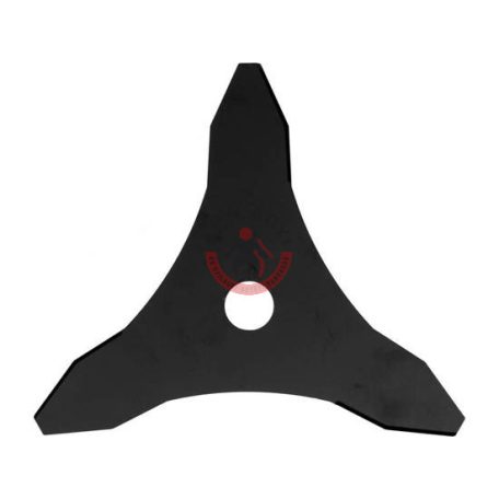 Háromágú bozótvágó kés 250 mm x 25,4 mm x 2 mm