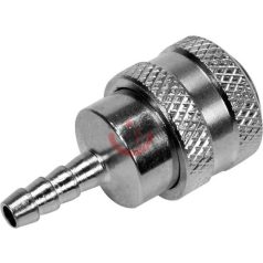 Gyorscsatlakozó tömlővéges 6mm 1/4"