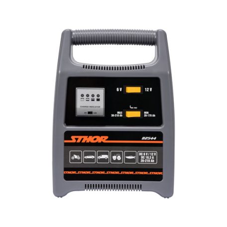 STHOR akkumulátor töltő 6/12V 12A 210Ah