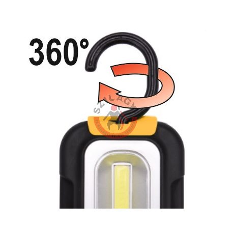 LED lámpa mágneses 3 x AAA