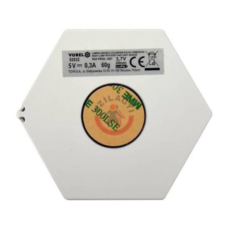 Éjszakai lámpa LED LI-Poly 600mAh 3.7V
