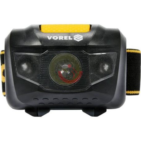 Fejlámpa 1+2 LED 1W 55 x 47 x 29mm 4 funkciós 3 x AAA