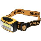 Fejlámpa LED 3W 55 x 47 x 29mm 3 funkciós 3 x AAA