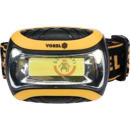 Fejlámpa LED 3W 55 x 47 x 29mm 3 funkciós 3 x AAA