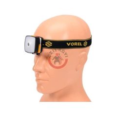 Fejlámpa 3+2 LED 3W Li-Ion 850 mAh 53 x 46 x 29mm USB