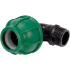 Gyorscsatlakozó külső menetes 90°-os PP 25mm 3/4"