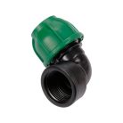 Gyorscsatlakozó belső menetes 90°-os PP 25mm 1"