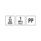 T-idom PP 32mm X 32mm X 32mm