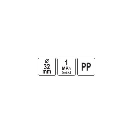 T-idom PP 32mm X 32mm X 32mm
