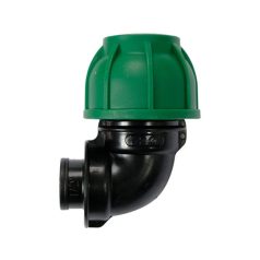 Gyorscsatlakozó belső menetes 90°-os PP GW 25mm 1/2"