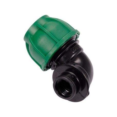 Gyorscsatlakozó belső menetes 90°-os PP GW 25mm 1/2"