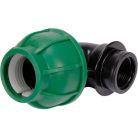Gyorscsatlakozó belső menetes 90°-os PP GW 32mm 3/4"