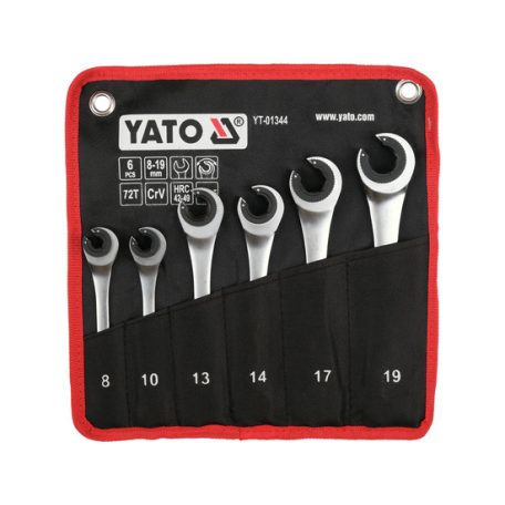 Racsnis fékcsőkulcs készlet 6 részes