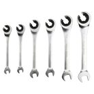 Racsnis fékcsőkulcs készlet 6 részes