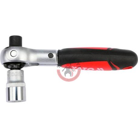 Forgófejes racsnis hajtókar 1/4"