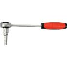 Lépcsős radiátorkulcs 1/2" racsnis hajtószárral 30T CrV