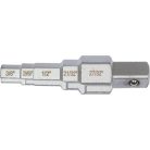 Lépcsős radiátorkulcs 1/2" racsnis hajtószárral 30T CrV