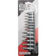 Rátűzőkulcs készlet TORX 12 DB