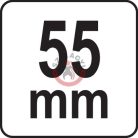 Rátűzőkulcs SPLINE 1/2" M6 55mm