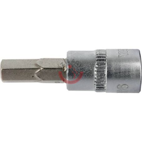 Rátűzőkulcs 1/4" IMBUSZ(HEX) 6mm 37mm