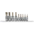 Bithegy készlet dugófejjel 1/4 - 3/8" 2-12 mm-ig imbusz CrV