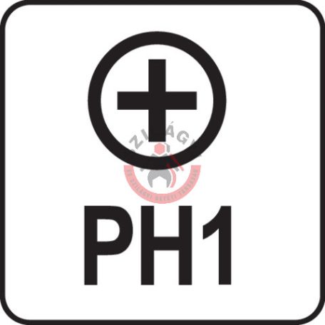 Rátűzőkulcs 1/4 PH1 37mm