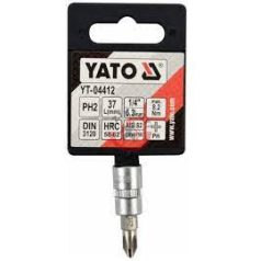 Rátűzőkulcs 1/4 PH2 37mm