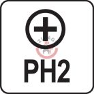 Rátűzőkulcs 1/4 PH2 37mm