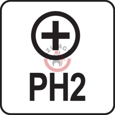 Rátűzőkulcs 1/4 PH2 37mm