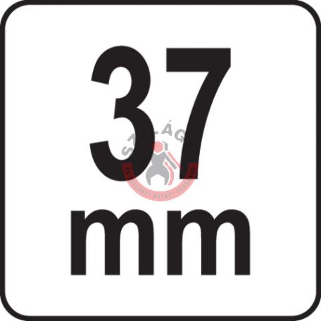 Rátűzőkulcs 1/4 PH2 37mm