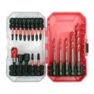 Vegyes szerszámkészlet 1/4", PZ/TX/PH, 4-10mm, 18db-os