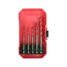 Vegyes szerszámkészlet 1/4", PZ/TX/PH, 4-10mm, 18db-os